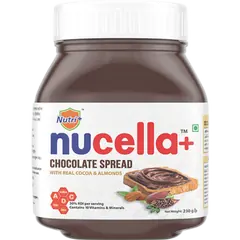 Nutri Plus Nucella Plus Chocolate Bread Spread (Cocoa and Almonds) 230gm - 1013 - Rokomari